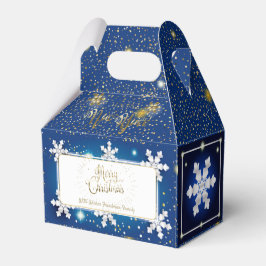 Caja Para Regalos ¡Feliz Navidad y Año Nuevo! 20XX Gold Luxury