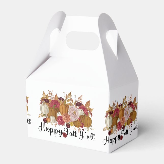 Caja Para Regalos Feliz otoño (Front Side)