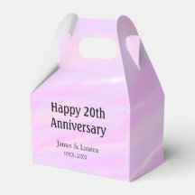 Feliz vigésimo aniversario nombre rosa púrpura pas