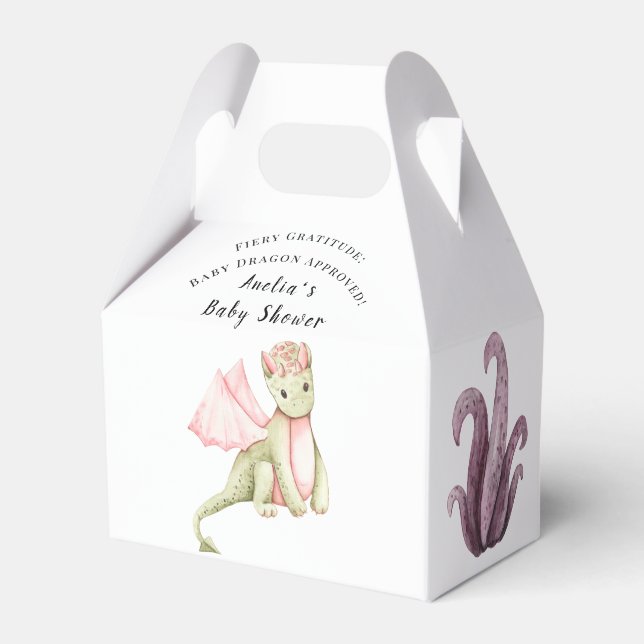 Caja Para Regalos Feroy Gratitud: ¡Baby Dragon aprobado! (Front Side)