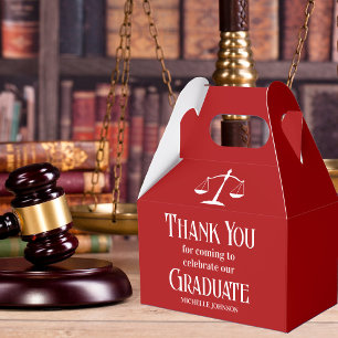 Caja Para Regalos Festejo de Graduación Personalizado de la Facultad
