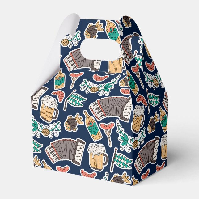 Caja Para Regalos Festival de Cervezas de Alemania Oktoberfest (Front Side)