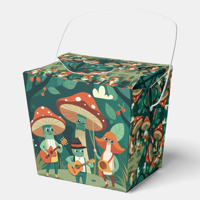 Caja Para Regalos Festival Funk de Funghi (Anverso)
