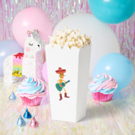 Caja Para Regalos Festive Skeleton Guitar Player