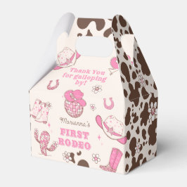 Caja Para Regalos Festividad de cumpleaños rosada de la primera dama