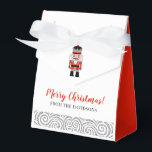 Caja Para Regalos Festividad de los Navidades de los cazadores nulís<br><div class="desc">Una caja de favores del partido de los Navidades. Un personalizar con su saludo de vacaciones y su nombre. Diseñado para ti por Blackberry Boulevard.</div>