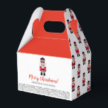 Caja Para Regalos Festividad de los Navidades de los cazadores nulís<br><div class="desc">Una caja de favores del partido de los Navidades. Un personalizar con su saludo de vacaciones y su nombre. Diseñado para ti por Blackberry Boulevard.</div>