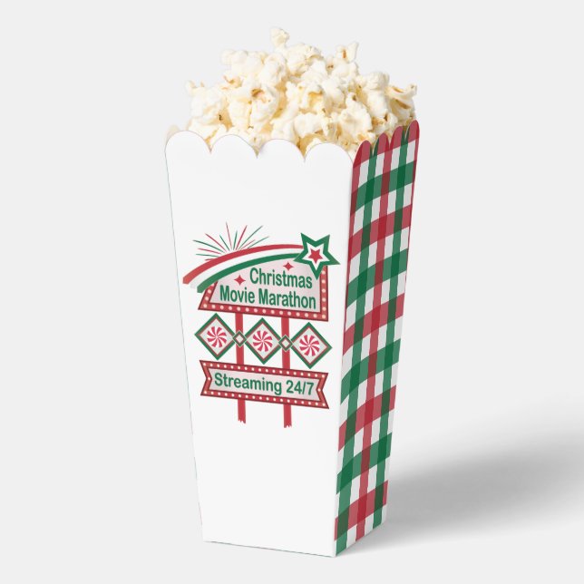 Caja Para Regalos Festividad de Maratón Retro Marquee de la película (apareció)