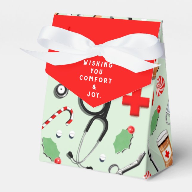 Caja Para Regalos Festividad de Navidades de enfermería (Front Side)