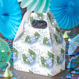 Caja Para Regalos Festividad en Navidades de osos polares