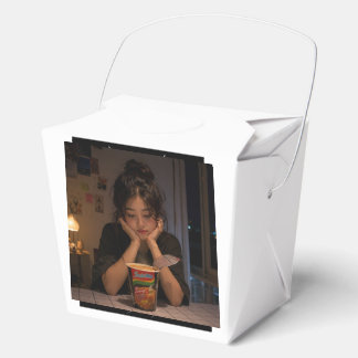 Caja Para Regalos Fideos Felices