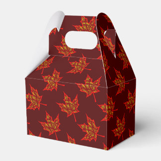 Caja Para Regalos Fiery Leaf