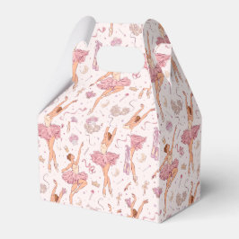 Caja Para Regalos Fiesta Ballerina Favors - Cumpleaños - Dulce 16