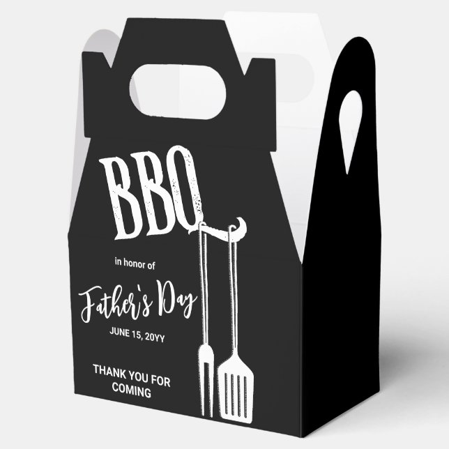 Caja Para Regalos Fiesta BBQ Backyard (Abierto)