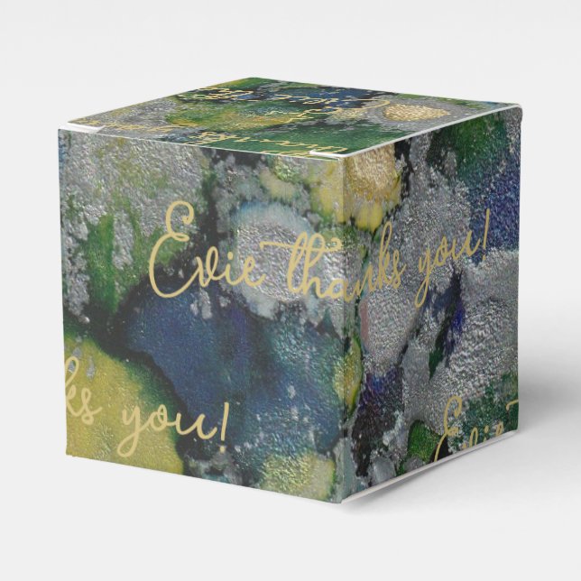 Caja Para Regalos Fiesta Clásica de Bar/Bat Mitzvah (Costado Anverso)