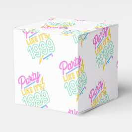 Caja Para Regalos Fiesta Como Si Fuera 1999®™ – Voltaje Neon