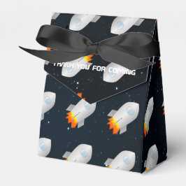Caja Para Regalos Fiesta con tema espacial personalizado