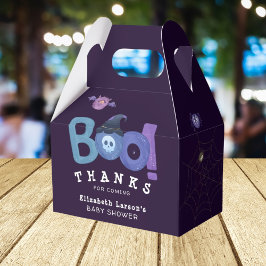 Caja Para Regalos Fiesta curado de Baby Shower con temas de Hallowee