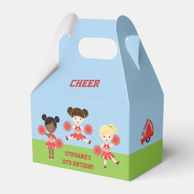 Caja Para Regalos Fiesta de animadoras (Front Side)
