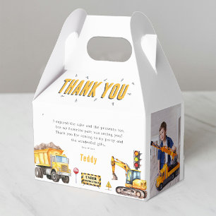 Caja Para Regalos Fiesta de Aniversario de la Foto de Construcción I