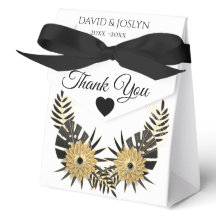 Fiesta de aniversario floral personalizada en negr