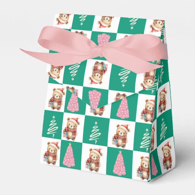 Caja Para Regalos Fiesta de árbol de navidad de Cutedy Teddy Bear Sa (Front Side)