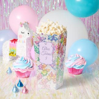 Caja Para Regalos Fiesta de arco iris