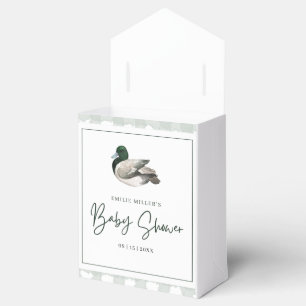 Caja Para Regalos Fiesta de Baby Shower de Pato Silvestre Bebé de Gé
