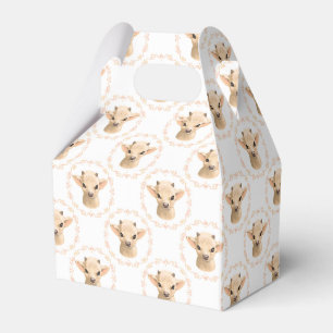 Caja Para Regalos fiesta de baldosas lindo unisex bebé cabra