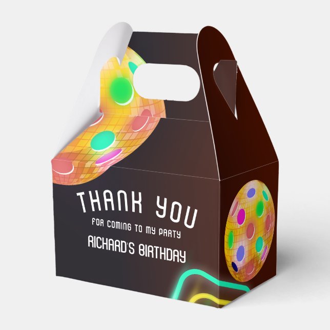 Caja Para Regalos Fiesta de baloncesto infantil (Front Side)