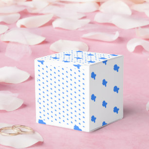 Caja Para Regalos Fiesta de Bebé Blue Fish Kids Blanco