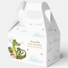 Caja Para Regalos Fiesta de Bebé Estrella Celestial del Pequeño Drag