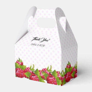 Caja Para Regalos Fiesta de Brunch de Frutas de Frambuesa