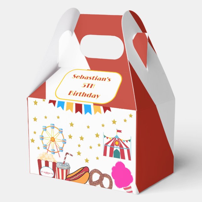 Caja Para Regalos Fiesta de Carnaval clásico (Anverso)