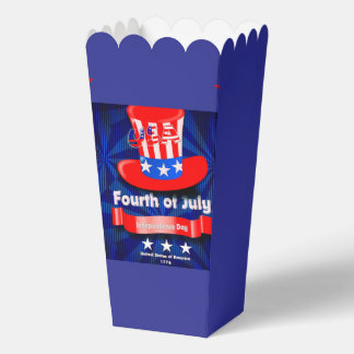 Caja Para Regalos Fiesta de Celebración de la Libertad del 4 de Juli