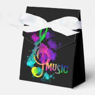 Caja Para Regalos Fiesta de celebraciones con temas musicales person