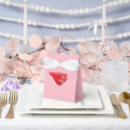 Caja Para Regalos Fiesta de cóctel de vacaciones Merry-tini Merry Ma