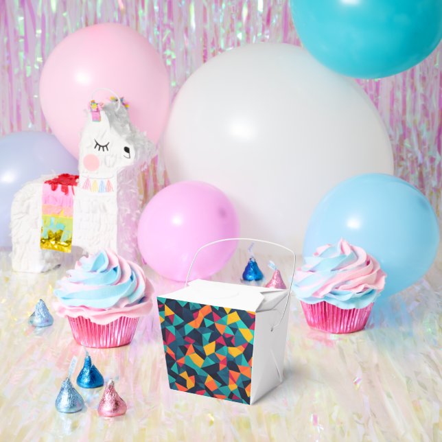 CAJA PARA REGALOS FIESTA DE CUMPLEAÑOS (Fiesta)