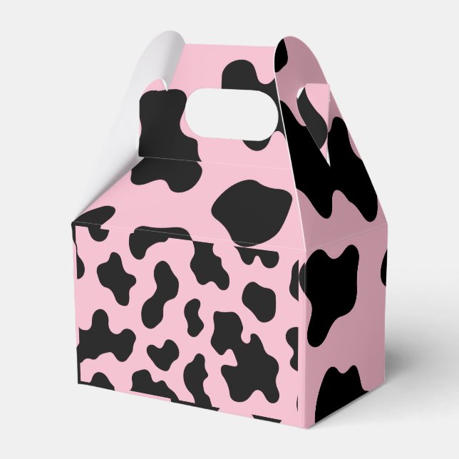 Caja Para Regalos Fiesta de cumpleaños con estampado de vaqueta de v (Front Side)