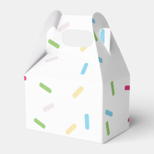 Caja Para Regalos Fiesta de Cumpleaños con Grandes Purpurinas Modern