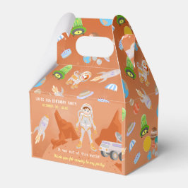 Caja Para Regalos Fiesta de cumpleaños con temática masculina astron
