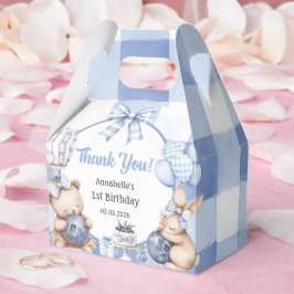 Caja Para Regalos Fiesta de cumpleaños de arándanos con acuarela dul