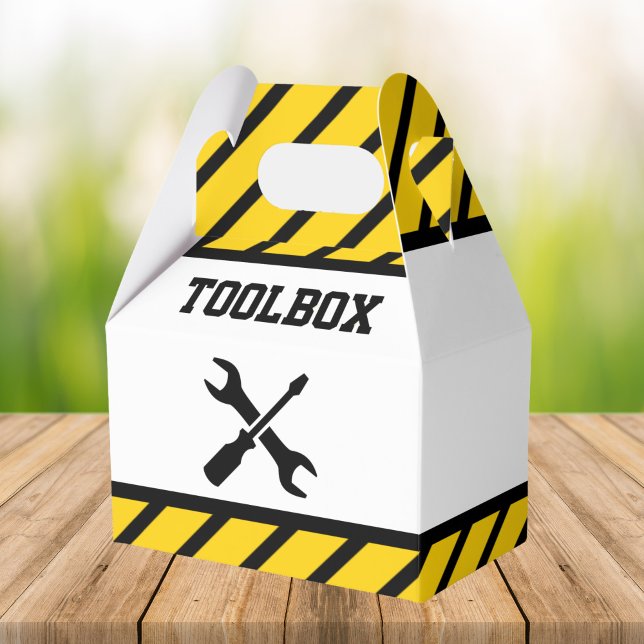 Caja Para Regalos Fiesta de Cumpleaños de Construcción (Subido por el creador)
