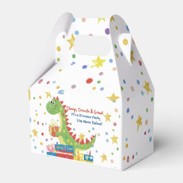 Caja Para Regalos Fiesta de cumpleaños de Dino
