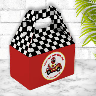Caja Para Regalos Fiesta de cumpleaños de fans de la raza