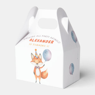 Caja Para Regalos Fiesta de cumpleaños de Fox Kids