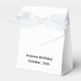 Caja Para Regalos Fiesta de cumpleaños de Halloween | Diseño de fant