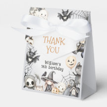 Fiesta de cumpleaños de Halloween tristemente céle