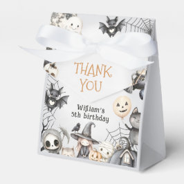 Caja Para Regalos Fiesta de cumpleaños de Halloween tristemente céle