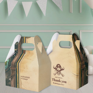 Caja Para Regalos Fiesta de cumpleaños de Jolly Roger Pirate